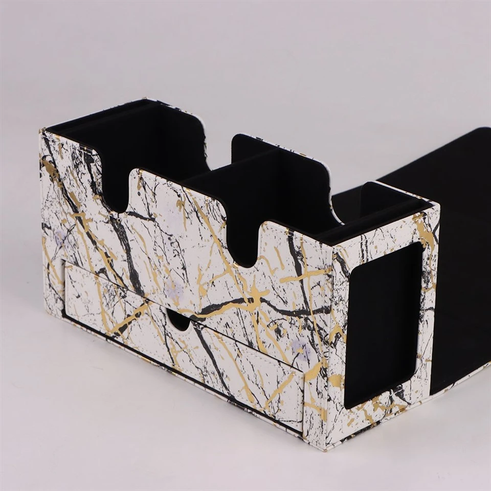 Commander Leather Storage Closure Box high quality