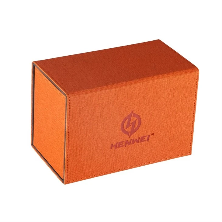 Leather Cards Storage Box